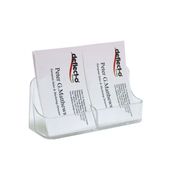 Portatarjetas de sobremesa 2 compartimentos