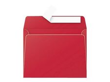 Pollen - 20 Enveloppes - 90 x 140 mm - 120 g/m² - rouge