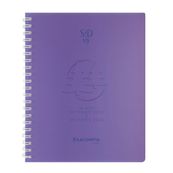 Agenda à spirale Linicolor - 1 semaine sur 2 pages - 16 mois - 14 x 18 cm - disponible dans différentes couleurs - Exacompta