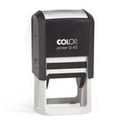 Colop Printer Q43 - Tampon personnalisable - 10 lignes - format carré