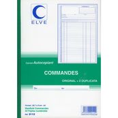 ELVE - Manifold Carnet de commandes - 50 tripli - 21 x 21 cm