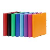 Viquel - Boîte de classement plastique - dos 30 mm - disponible dans différentes couleurs