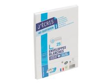GPV - 25 Enveloppes C5 162 x 229 mm - 80 gr - sans fenêtre - blanc - bande adhésive