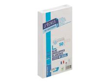 GPV - 50 Enveloppes précasées DL 110 x 220 mm - blanc - bande auto-adhésive