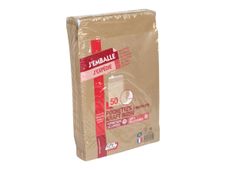 GPV Pack'n Post - 50 Pochettes kraft à soufflets 260 x 330 mm - 120 gr - bande auto-adhésive
