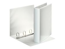 Esselte ESSENTIALS - Classeur à anneaux personnalisable - Dos 63 mm - A4 - pour 400 feuilles - blanc