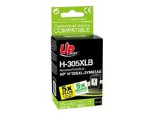 Cartouche compatible HP 305Xl - noir - UPrint H.305XLB  