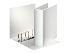 Esselte - Classeur à anneaux personnalisable - Dos 60 mm - A4 - pour 500 feuilles - blanc