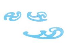 Staedtler Burmester - Jeu 3 pistolets à dessin