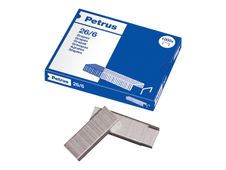 Petrus - Grapas - 26/6 - 6 mm - zincado - paquete de 1000 - para Rapid Classic K2, K45; Economy E15, E26; Fashion F18; Fashion StandUP Ultimate NXT