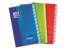 Oxford Infinium - Répertoire 11 x 17 cm - 96 pages - petits carreaux (5x5 mm) - disponible dans différentes couleurs