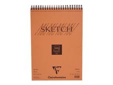 Clairefontaine Fine Arts - Bloc dessin croquis - 100 feuilles - A3 - 90 gr - blanc