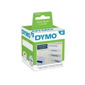 Dymo LabelWriter  - Ruban d'étiquettes auto-adhésives - 1 rouleau de 220 étiquettes (50 x 12 mm) - fond blanc écriture noire