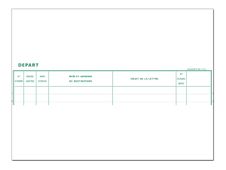 Exacompta - Registre Départ du courrier - 32 x 27 cm - 200 pages