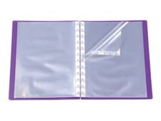 Viquel Propyglass Geode - Porte vues à pochettes repositionnables - 40 vues - A4 - disponible dans différentes couleurs