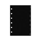 Exacompta Exatime 14 - Recharge pour organiseur - index alphabétique - 8,1 x 12,6 cm