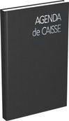 Agenda Perpétuel de Caisse - 1 jour par page - 14 x 22 cm - noir - Lecas