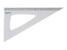 Maped - Équerre - 21 cm - 30°, 60° - aluminium