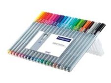 STAEDTLER triplus 334 - Pack de 20 feutres fins - 0.3 mm - couleurs assorties