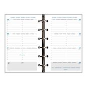 Exacompta Exatime 14 - Recharge (septembre à décembre) pour organiseur - 1 semaine sur 2 pages - 8,1 x 12,6 cm