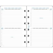 Exacompta Exatime 14 - Recharge pour organiseur - 2 jours par page - 8,1 x 12,6 cm