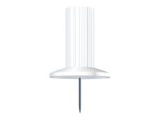Exacompta - 25 Épingles papic - 10 mm -blanc