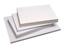 Clairefontaine - Papier dessin à grain - 50 x 65 cm - 224 g/m² - blanc