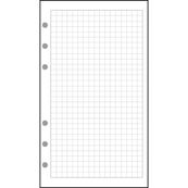 Exacompta Exatime 17 - Recharge pour organiseur - 44 feuilles quadrillées 5x5 - 10,5 x 17,2 cm