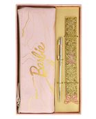 Stationery Set Barbie (stylo bille, règle, pochette en design Barbie)