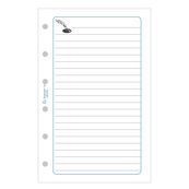 Exacompta Exatime 17 - Recharge pour organiseur - notes - 10,5 x 17,2 cm