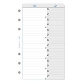 Exacompta Exatime 17 - Recharge pour organiseur - téléphone/adresses - 10,5 x 17,2 cm