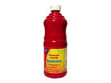 Lefranc Bourgeois REDIMIX - Peinture à tempera gouache - rouge primaire - 1 L