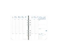 Recharge pour organiseur Timer 21 Planning - 1 semaine sur 2 pages - 15 x 21 cm - Quo Vadis