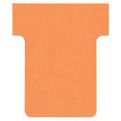 Nobo - 100 Fiches en T - Taille 1,5 - orange