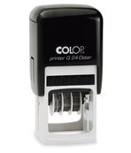 Colop Printer Q24 - Tampon dateur personnalisable - 4 lignes - format carré