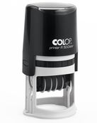 Colop Printer R50 - Tampon dateur personnalisable - 8 lignes - format rond