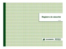 Exacompta - Registre des contrôles de santé et de sécurité au travail - 24 x 32 cm