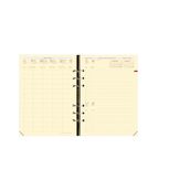 Recharge pour organiseur Timer 21 Prestige - 1 semaine sur 2 pages - 15 x 21 cm - papier ivoire - Quo Vadis