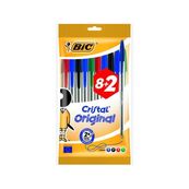 Bolsa 8+2 bic cristal medium surtido