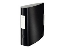 Leitz 180° Active Style - classeur à anneaux - pour A4 - capacité : 500 feuilles - noir satin