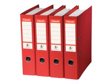 Esselte No.1 - classeur à levier - pour A4 - capacité : 500 feuilles - bordeaux
