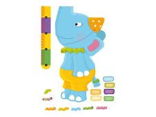 Figurato Children - adhésif décoratif - toise - 490 x 690 mm - 2 feuilles