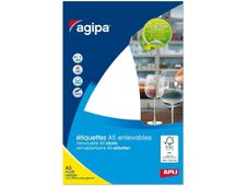 Apli Agipa - 720 étiquettes enlevables - A5