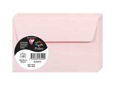 Pollen - enveloppe - 90 x 140 mm - côté ouvert - rose - pack de 20