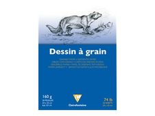 Clairefontaine - Bloc dessins - 24 x 32 cm - 20 feuilles - 160 gr