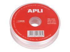 APLI kids - Fil artisanal - 0.35 mm x 100 m - transparent - nylon