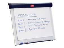 Nobo Barracuda chevalet - 750 x 105 mm - blanc