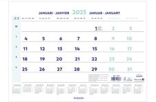 Brepols - calendrier mensuel - 430 x 315 mm
