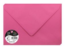 Pollen - enveloppe - commercial - International C5 (162 x 229 mm) - côté ouvert - Fuchsia - pack de 20