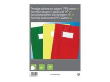 Aurora - protège cahier - 230 x 300 mm - couleurs assorties (pack de 3)